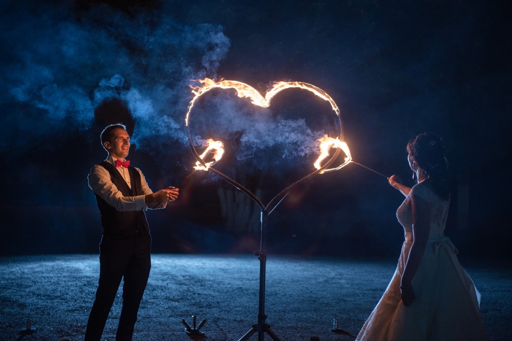 Огненное сердце на свадьбу в Ростове