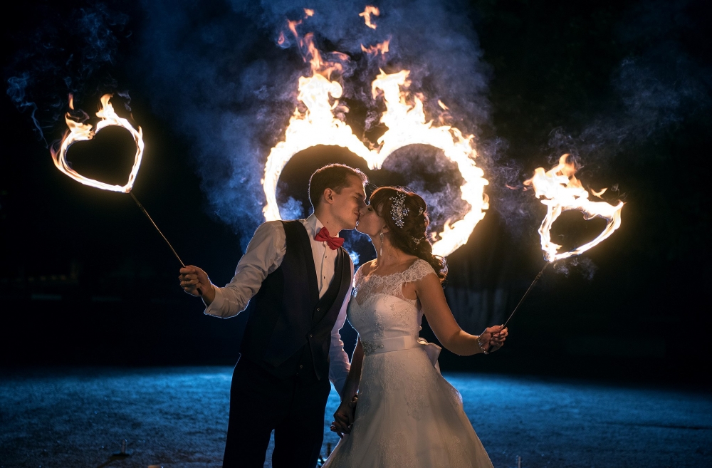 Огненное сердце на свадьбу в Ростове
